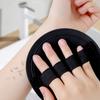Set da 4 Pezzi Spugna Morbida per Doccia Guanti Strofinaccio Rotondi Spazzole per Rimuovere la Pelle Morta Strumenti per la Pulizia del Bagno e della Doccia