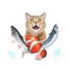 Tanzender Fisch Bewegendes Katzenminze-Kissen Katzenspielzeug