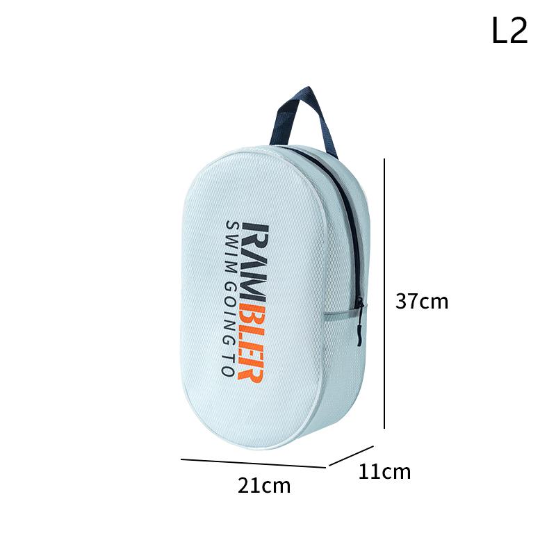 Trocken Nass Trennung Schwimmen Fitnessstudio Trockentasche Großes Fassungsvermögen Transparent Pool Wasserdichte Aufbewahrungstasche Reißverschluss Handtasche Rucksack