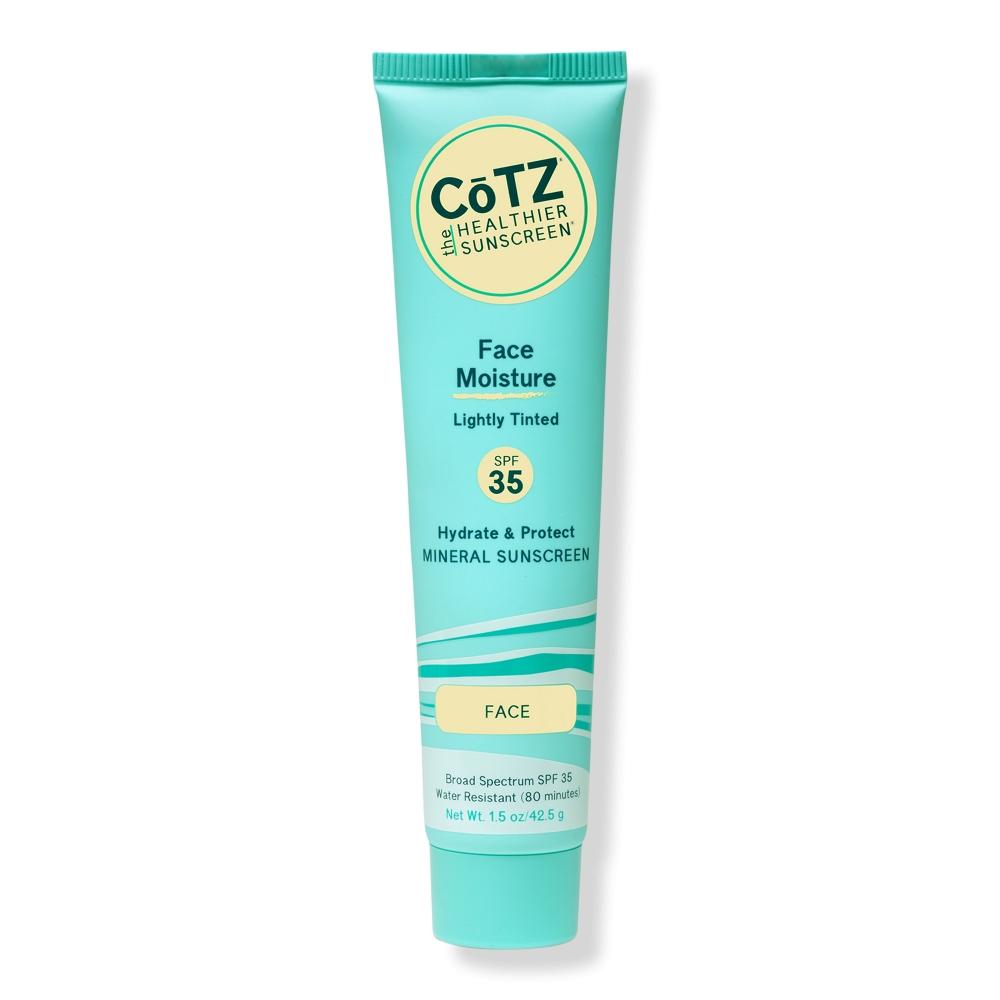 

CoTz Face Moisture Легкий тонированный солнцезащитный крем SPF 35, 1,5 унции