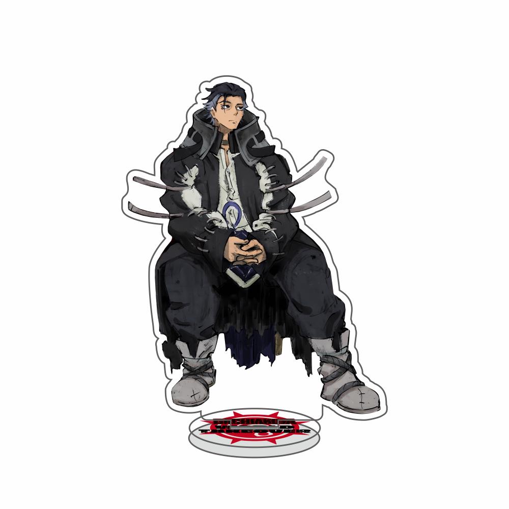 Anime FigureGachiakuta Acrylic Stand Model Plate Keychain Rudo Enjin Zanka Riyo Jabber Desk Decor Collection Cosplay Fans Gifts