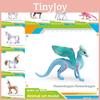 Wild Animal Pvc Model Flower Unicorn Mythical Creature For Kids Learning Toy