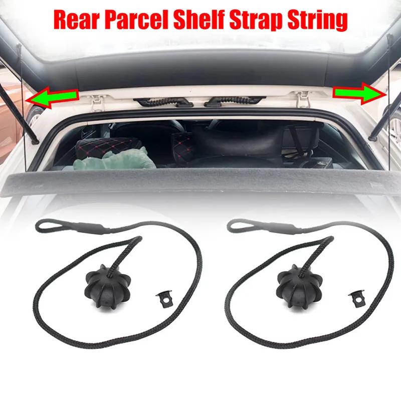 Car Rear Tailgate Trunk Parcel Shelf Strap String Plastic For VW Golf MK5 MK6 MK7 Rabbit GTI 1K6863447A Replacement Part