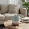 Ceramic Tea Separation Cup with Filter and Lid Big Belly Cup Household Kiln-changed Tea Mug  Office