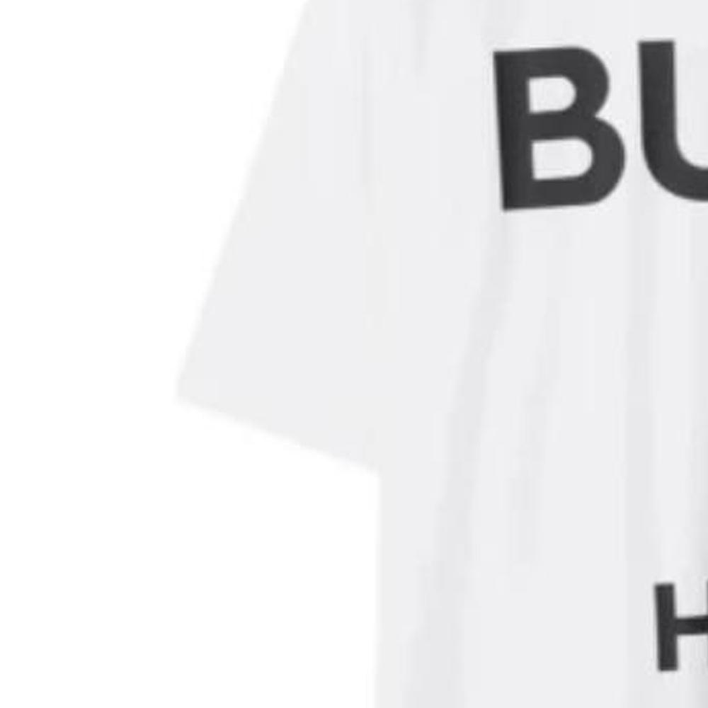 Burberry T-Shirts Men's White Crew Neck Moderate 80843321