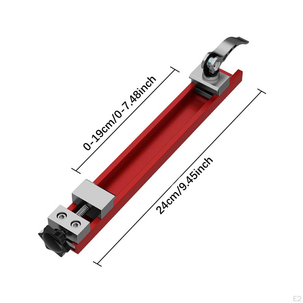 Adjustable Base Guide for Cutting Machines, Circular Saw Guide, Positioning Clamp Joiner's