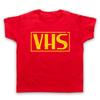 VHS Video Cassette Retro Technology Tech Childrens Kids T-shirt All Sizes & Cols