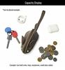 Colorful Cartoon Mouse Leather Coin Purse & Key Holder for Kids
