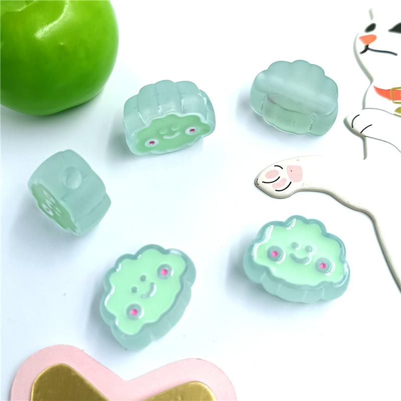 

Изготовление рукоделия, бусины с улыбающимся облаком, свободные бусины, 5 шт. ярких цветов, фурнитура ручной работы «сделай сам» для детей, милые ювелирные аксессуары для девочек зелёный