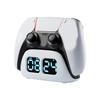 Charging Station with Time Display Clock Gamepad Charging Stand Game Controller Charging Holder Gaming Accessory
