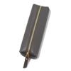 Lychee Grain Leather Pencil Case - Dirt-Resistant PU, Stylish Zipper Design, Large Capacity, High-Grade Stationery Bag