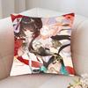 Lingsha Game Honkai Star Rail Pillow Case Fashion Square Pillowcase Bedroom Sofa Room Ins Decoration Leisure