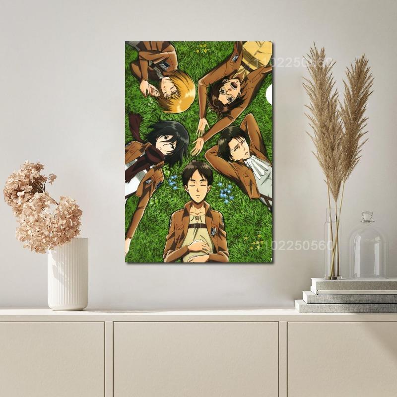 Levi Ackerman Anime Decorative Canvas Painting X Wall Art Poster for Living Room Bedroom Home Decor