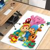 Alfombra Estampada de Pocoyó, para Silla de Oficina Sala de Estar Dormitorio Cocina Decoración Regalos.