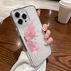 For iPhone 15 Pro Max Case Luxury Gilt Butterfly Clear Silicone Cover For iPhone 14 Pro Max Funda iPhone 13 12 11 16 16E 17 Air