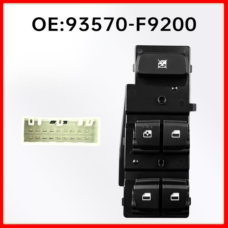 Verna 16-20 Front Left High Trim Power Window Switch