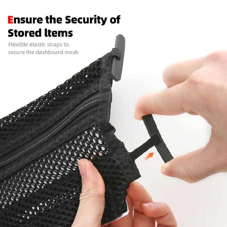 2pcs Nylon Organizing Net for Easy Access Replace 715003129 Storage Net for Defender Dashboard Storage Cargo Net