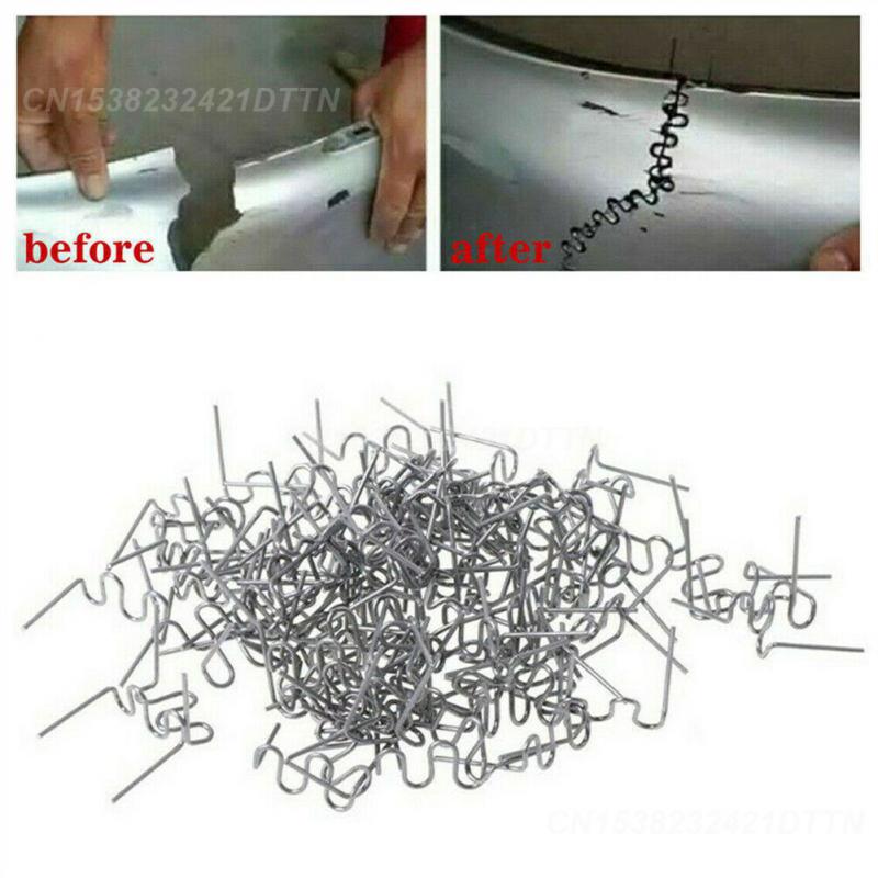1~4SETS Tool Iron Staples S Wave Staples Welding Machine Accessories Bumper Repair Plastic Welding Bumper Soldering