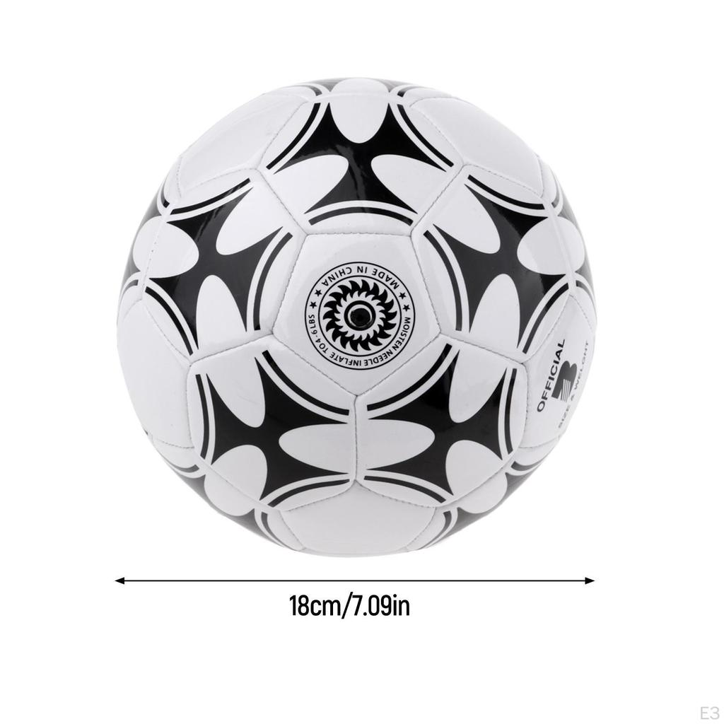 Football Soccer Ball 3 with Net for indoor e outdoor