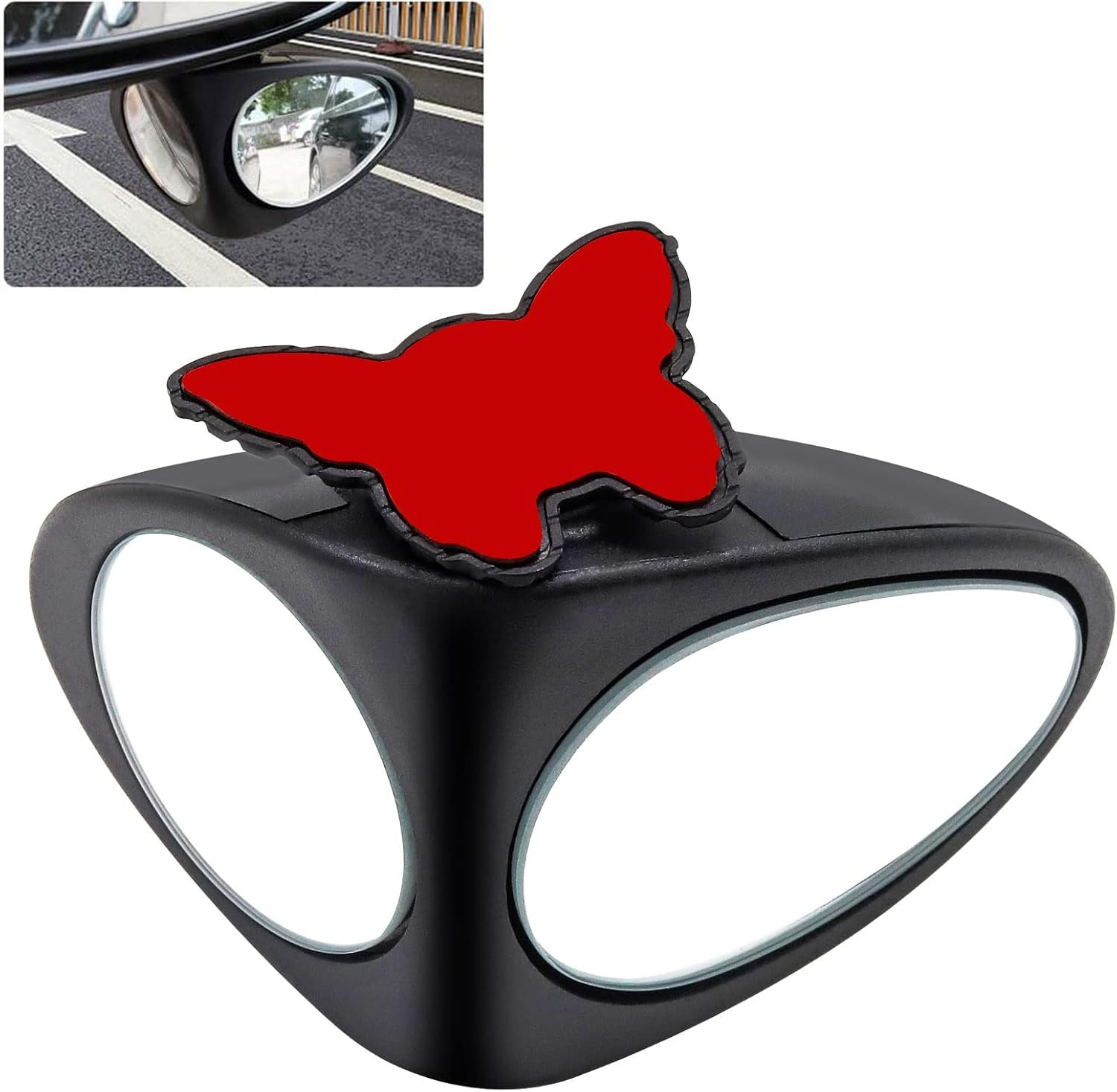 

Car Blind Spot Auxiliary Adjustable Blind Spot Rearview Mirror Mirror, Wide-Angle Mirror, Mirror, (SJJRIGHT23)