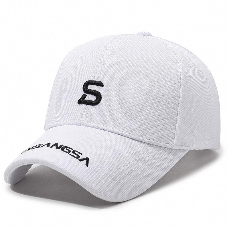 Letter Baseball Cap Embroidery Simple Trendy Men S And Women S Hats Show The Face Small Fashion Cap adjustable белый