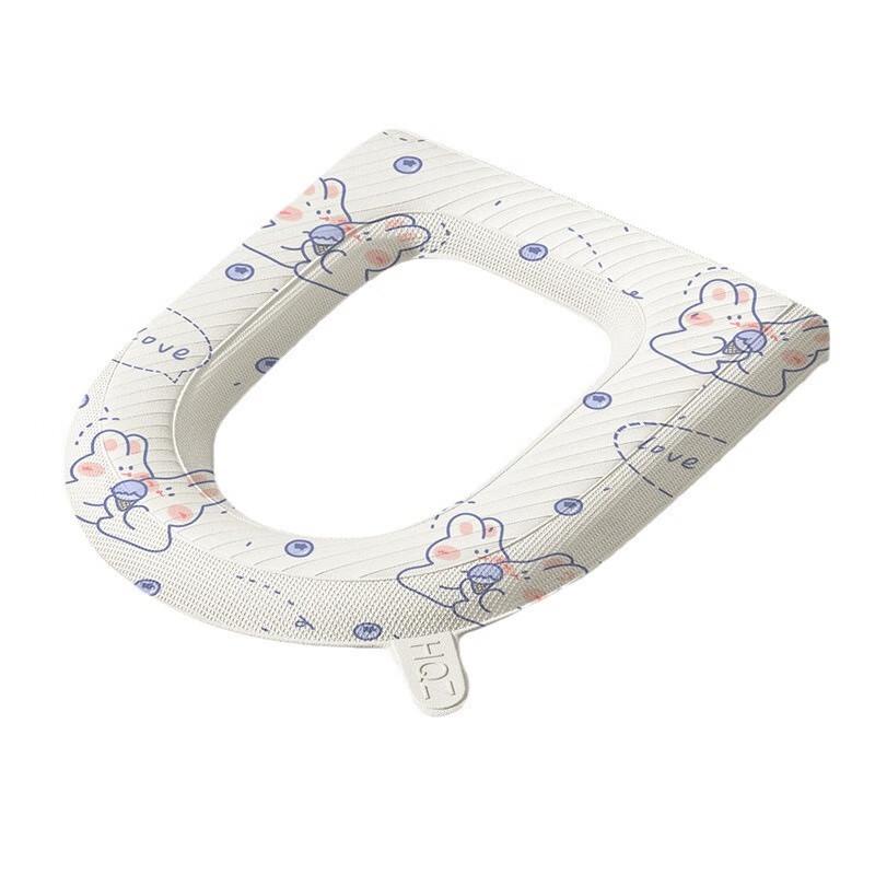 Changshen Cartoon EVA Waterproof Toilet Seat Sticker Set