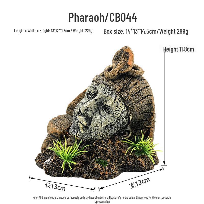 Статуэтки для аквариума «Пасхальная пустыня»: Декор: Античные римские и фараонские скульптуры