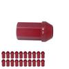 M12x1.5 Lug Nuts with Socket Adapter Aluminum Alloy 42mm   19Hex for JDM Racing   Replacement for  