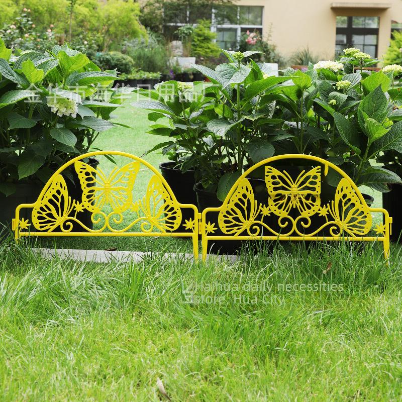 Gartenzaun aus Kunststoff im europäischen Stil