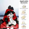 1PC Custom Name Vintage Glamour Woman outdooor Flannel blankets Throw Blanket All-Season Throw Gift Bedspread for Couch, Bed, Camping Holiday Birthday