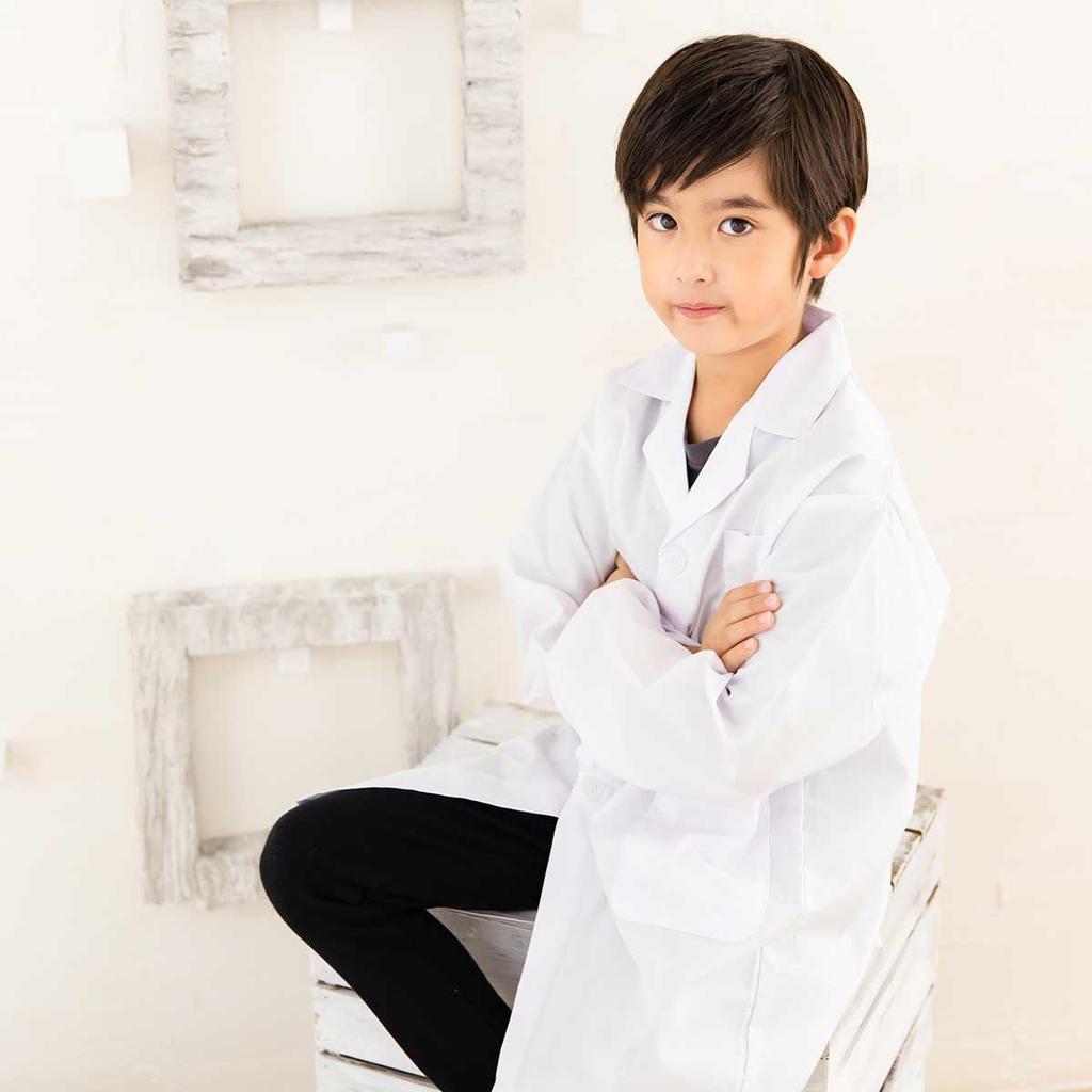 monoii Stethoscope Set, Doctor Play Costume, Kids' Doctor Costume, White Coat, Halloween Costume, Doctor Costume, Scientist Costume, Realistic Doctor