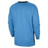 Nike Dri Fit T Shirts Men's Blue Crew Neck Moderate Straight Fit FZ0097-462