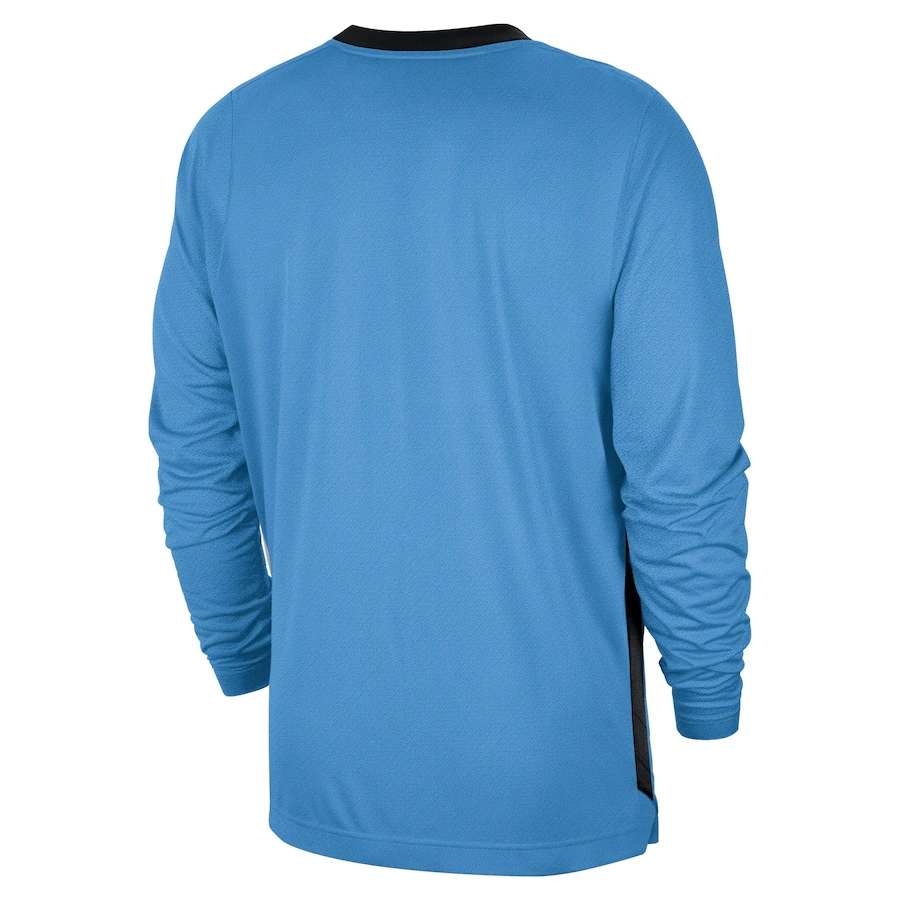 Nike Dri Fit T Shirts Men's Blue Crew Neck Moderate Straight Fit FZ0097-462