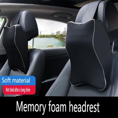 Car Neck Cushion Car Seat Neck Pillow Headrest Cushion for Neck Back Pain Relief Lumbar Back Support Pillow for Car Office Chair