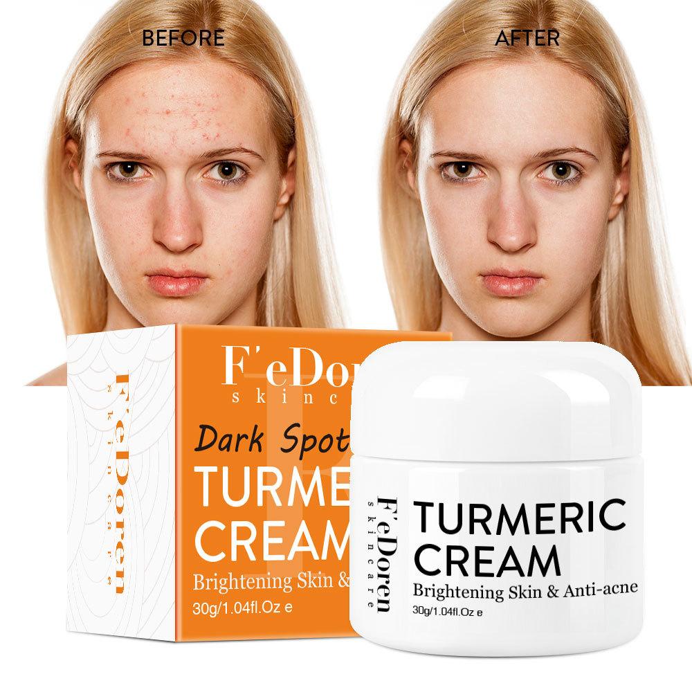 

F edoren Turmeric Face Cream Осветляющий и питательный увлажняющий крем