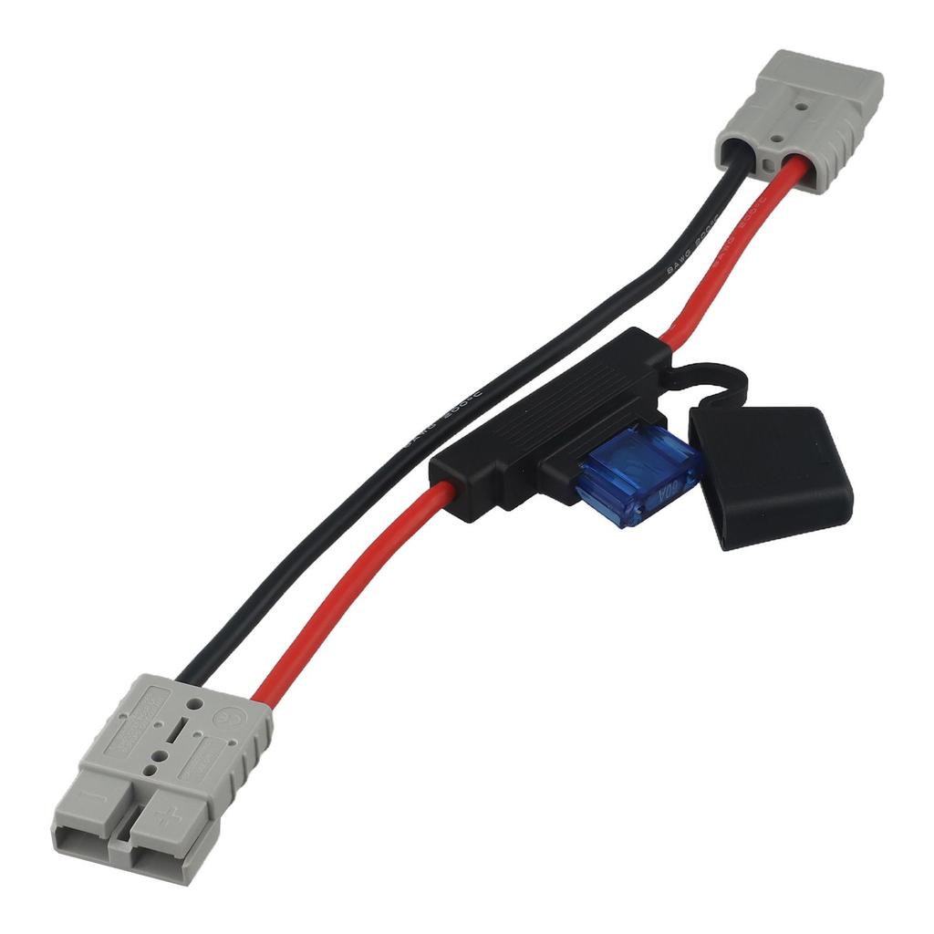 8AWG Power Cable Connector PVC+Copper Wire Reliable Performance Sturdy And Reliable Built-in MAXI Fuse Holder Easy To Use