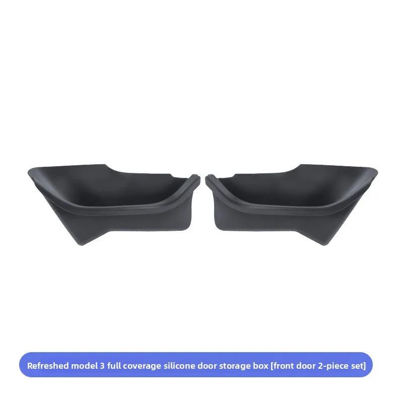 Car Sticker For Tesla Model3 Y Juniper Highland YL 6-seater 2025 2026 Door Storage Box Slot Storage Box Wholesale Modification C