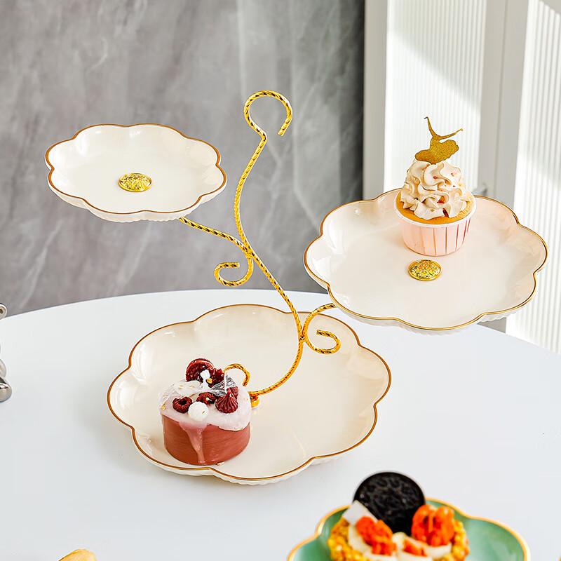 3-Tier Tree Branch Serving Platter