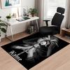 Custom Name Dark Printed Carpet, Rug for Office Chair Living Room Bedroom Kitchen Room Decor Gifts.