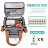 Portable Insulated Lunch Bag for Travel, Office, and Outdoor Use