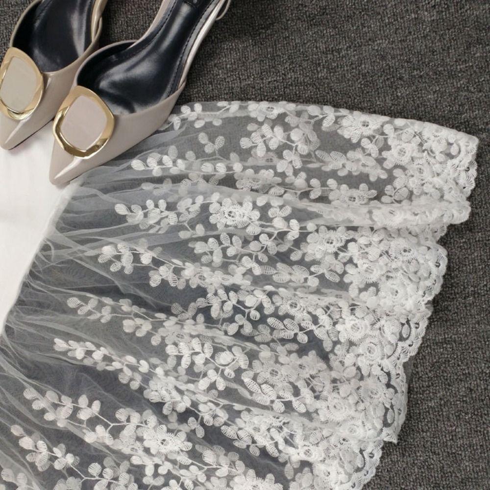 70cm Safety Skirt Petticoat Anti-glare Lining Petticoat Women Fashion Lace Underskirt Slips  Girls