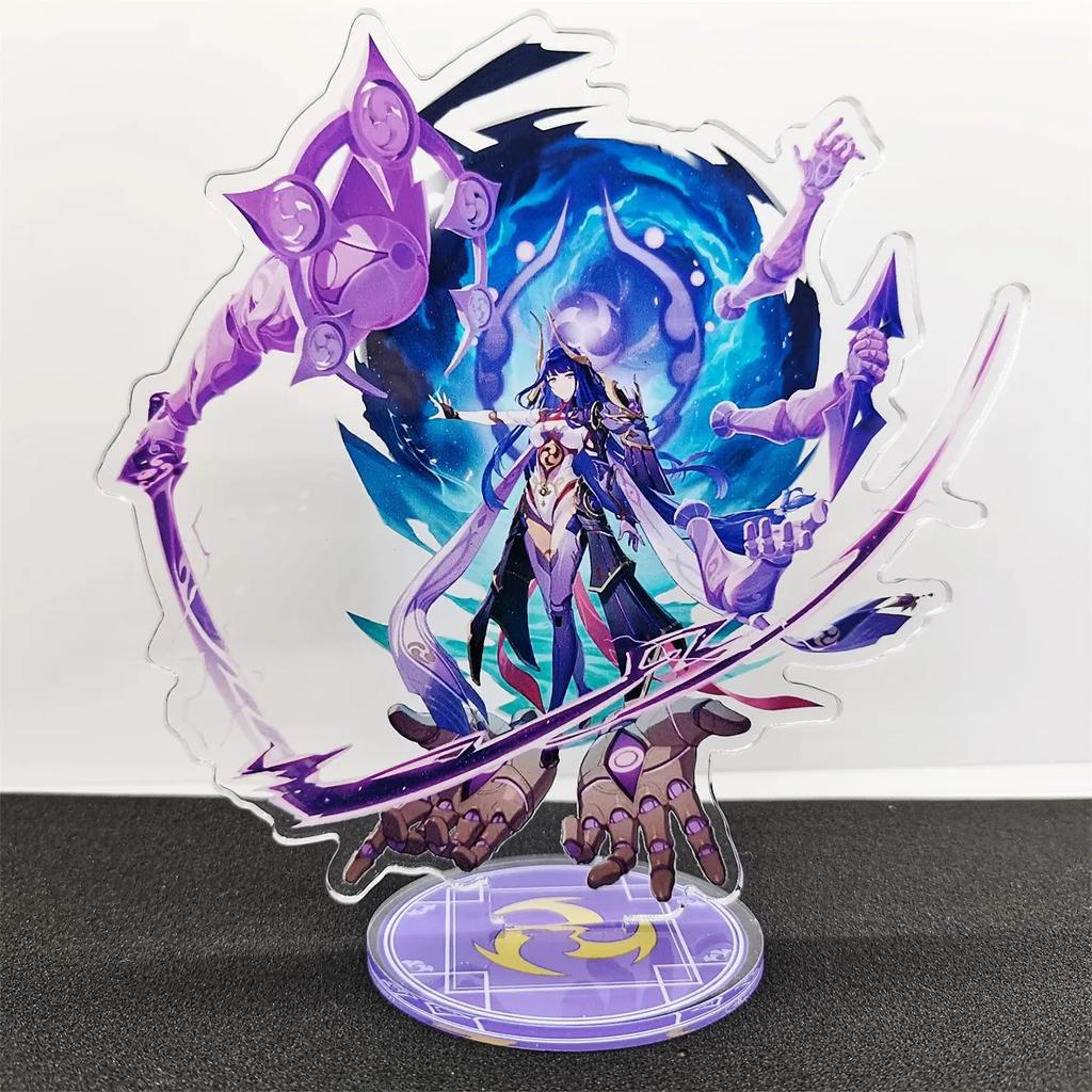 Anime Wanderer Faruzan Cyno Nahida Acrylic Stand Keychain Vertical Creative Desktop Ornament Game Accessories