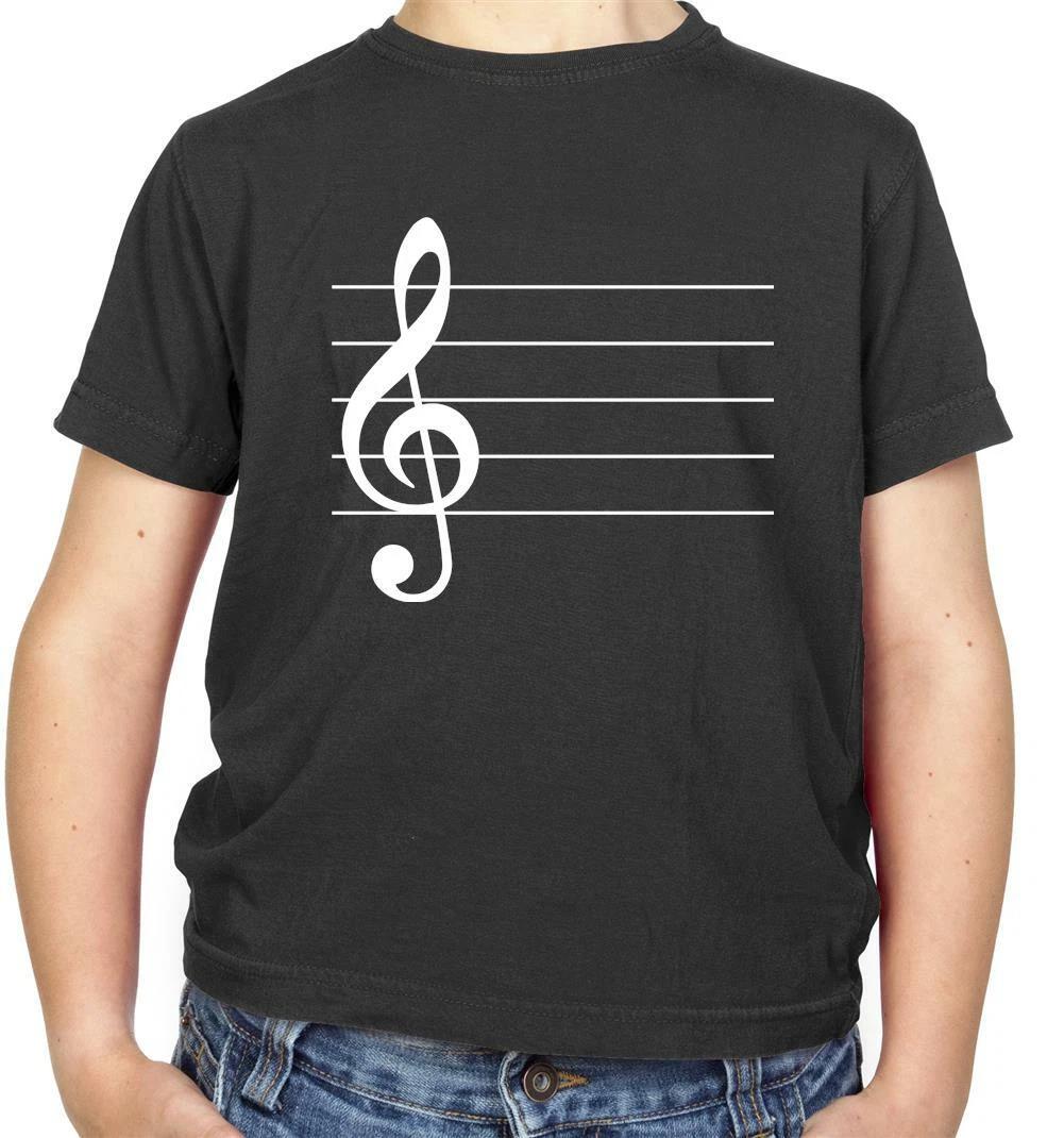 Treble Clef Kids T-Shirt - Music - Musician - Piano - Pianist - Guitarist - Gift 110