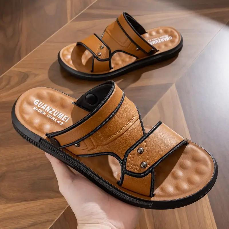 Casual Male Shoe Non Slip and Waterproof Breathable Men's Sandal New Summer Low Price Design 2024 Clearance Sale Luxury Designer
