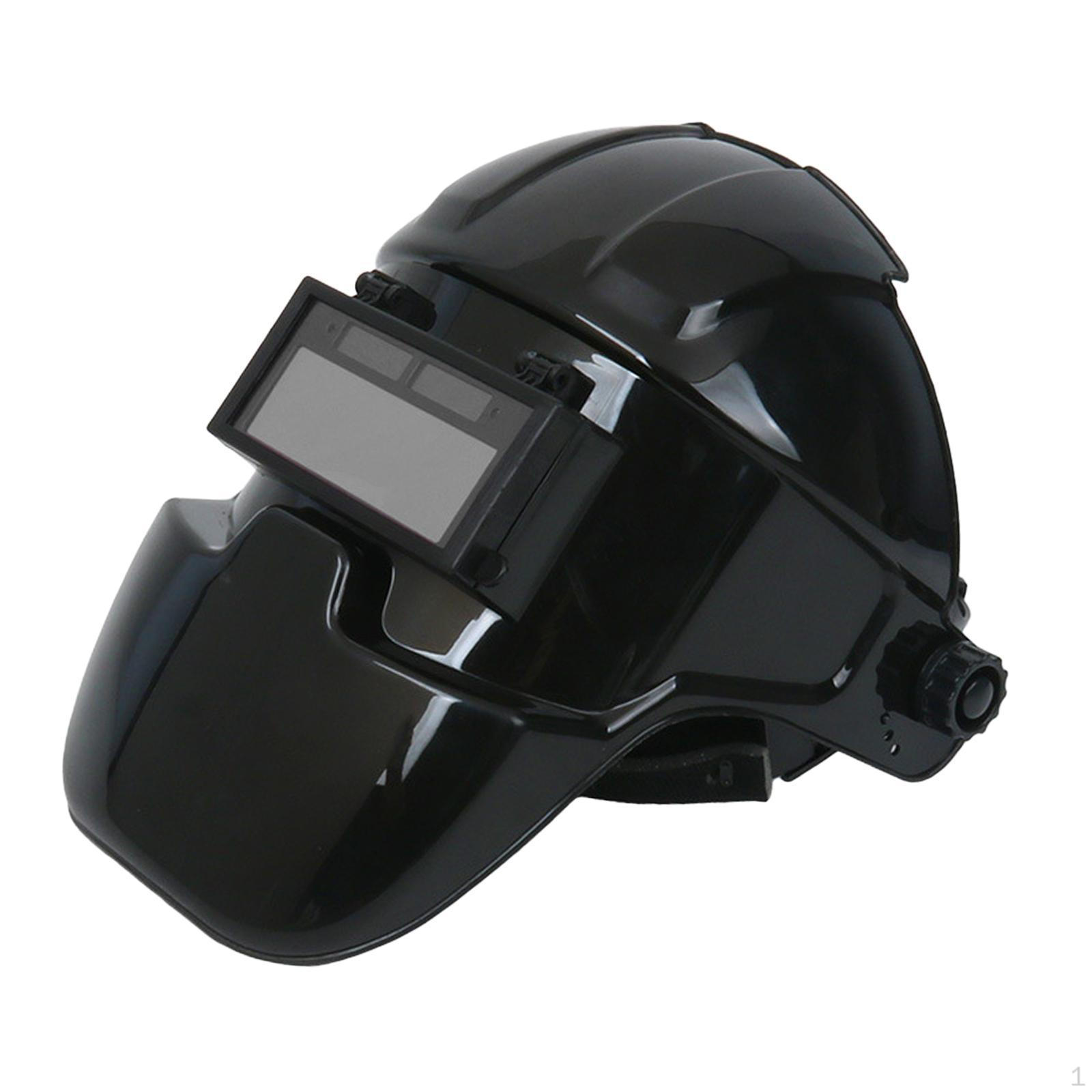 

Зварювальний шолом з автоматичним затемненням, відкидний захисний чохол, захисне обличчя True Color