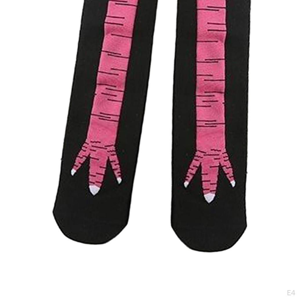 1 Pair Chicken Feet Socks Costume Accessories Christmas Gifts Novelty for Carnival Halloween
