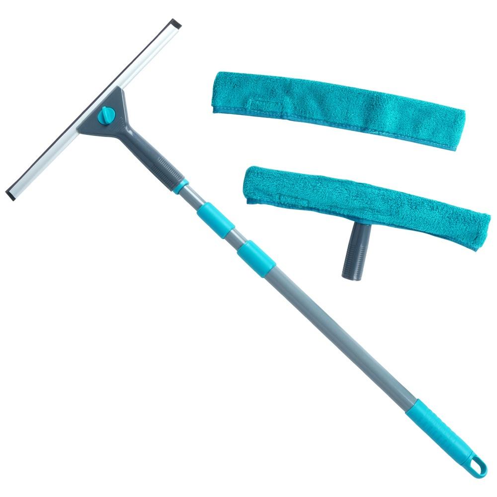 Telescopic Window Mop with Squeegee 57-128 Cm 4 Pcs.