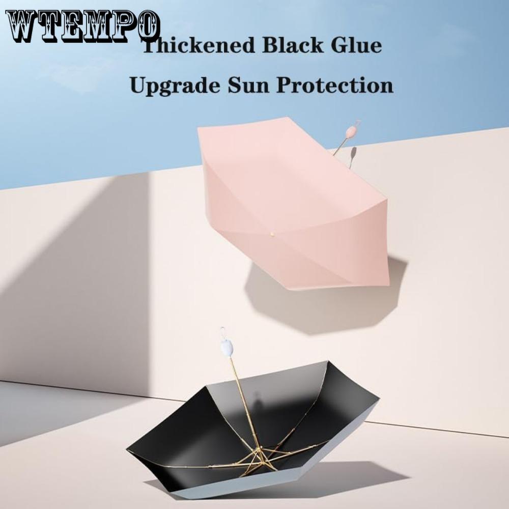 Mini Umbrella For Purse, Small Travel Umbrella Compact Waterproof Umbrella for Light Rain, Suitable for Women Purse and Pocket