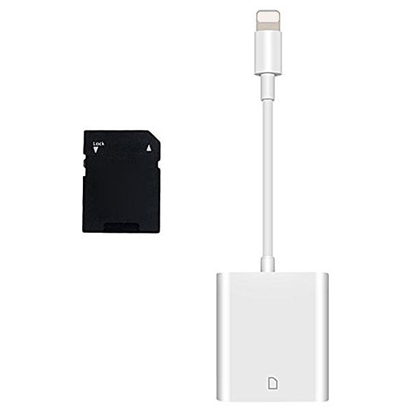 Buy SD Camera Memory Card Reader Lightning Adapter for iPhone X/8 Plus