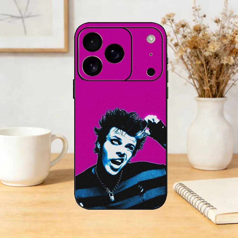 Y-Yungbluds Singer YB-B  Phone Case Silicone black Soft For IPhone 17,16,15,14,13,12,11,SE,Plus Pro Max